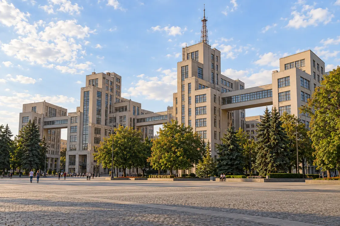 Держпром на площі Свободи в Харкові