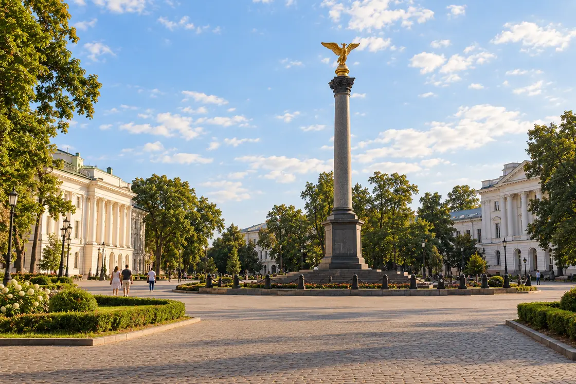 Кругла площа в Полтаві