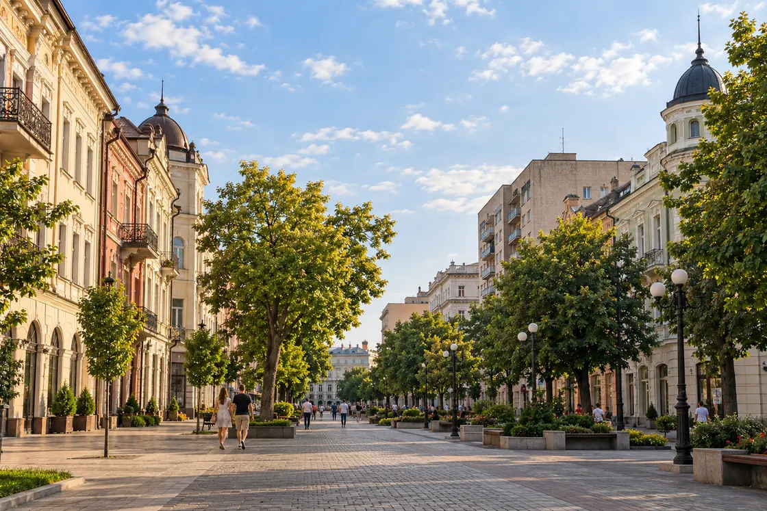 Центральна вулиця Житомира